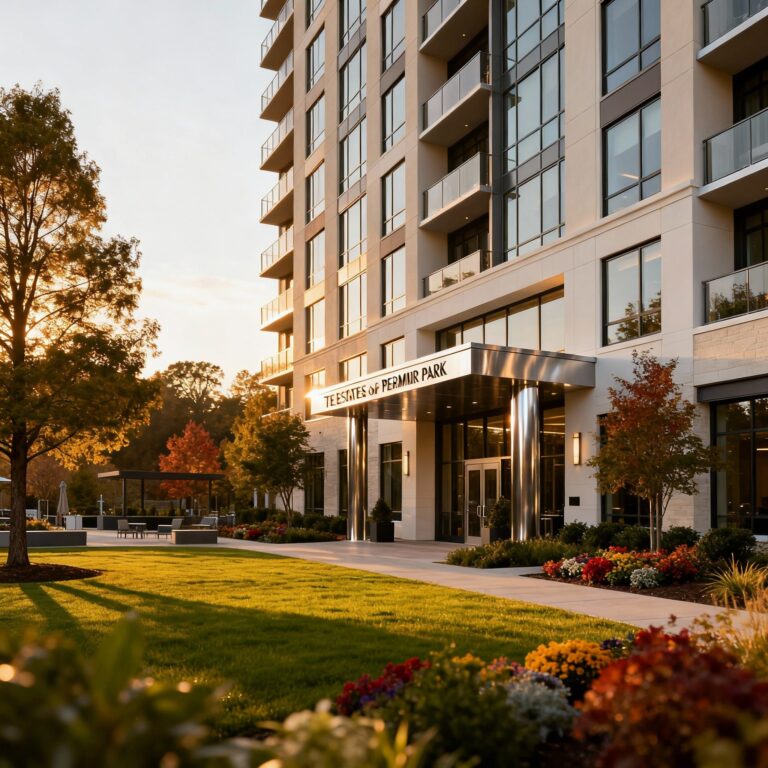 The Estates at Perimeter Park exterior building view