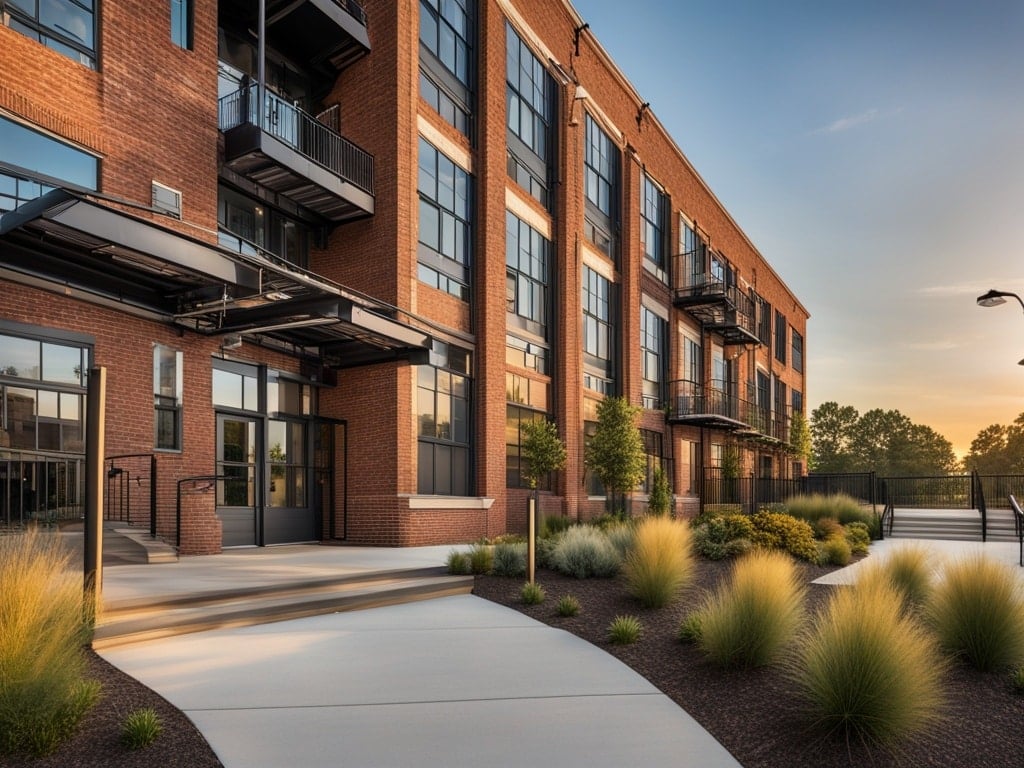 Iron City Lofts Birmingham industrial loft interior